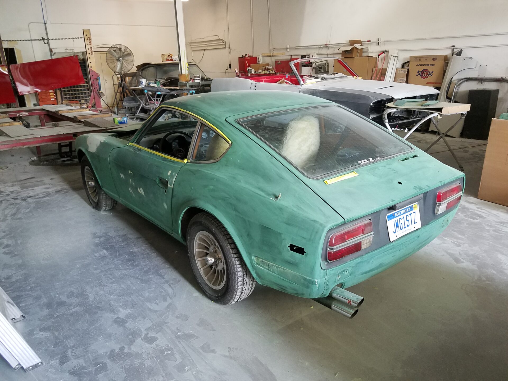 A coated 1971 Datson 240Z