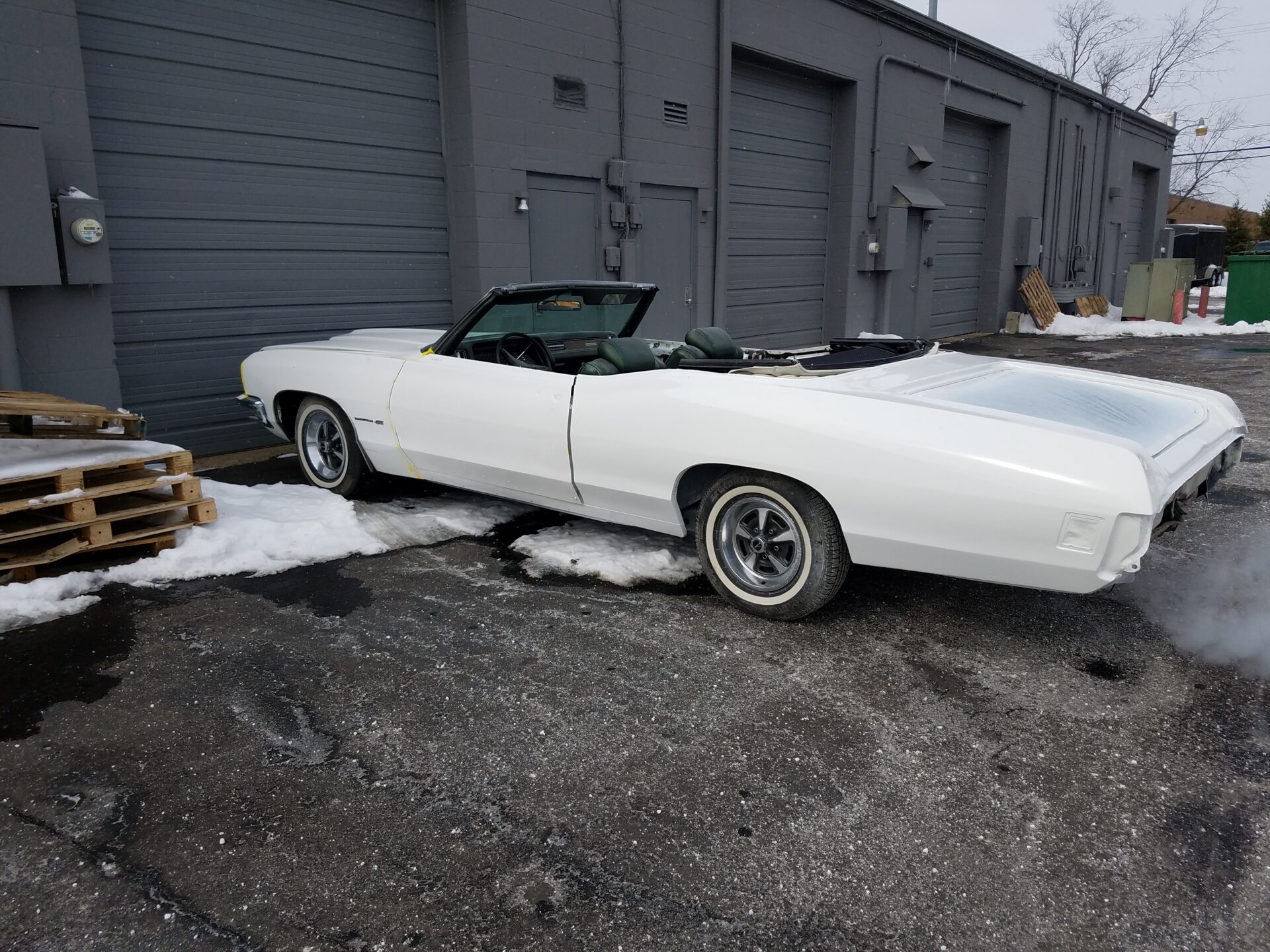 A restored 1970 Pontiac Bonneville