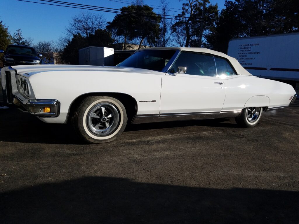 A fully repaired 1970 Pontiac Bonneville