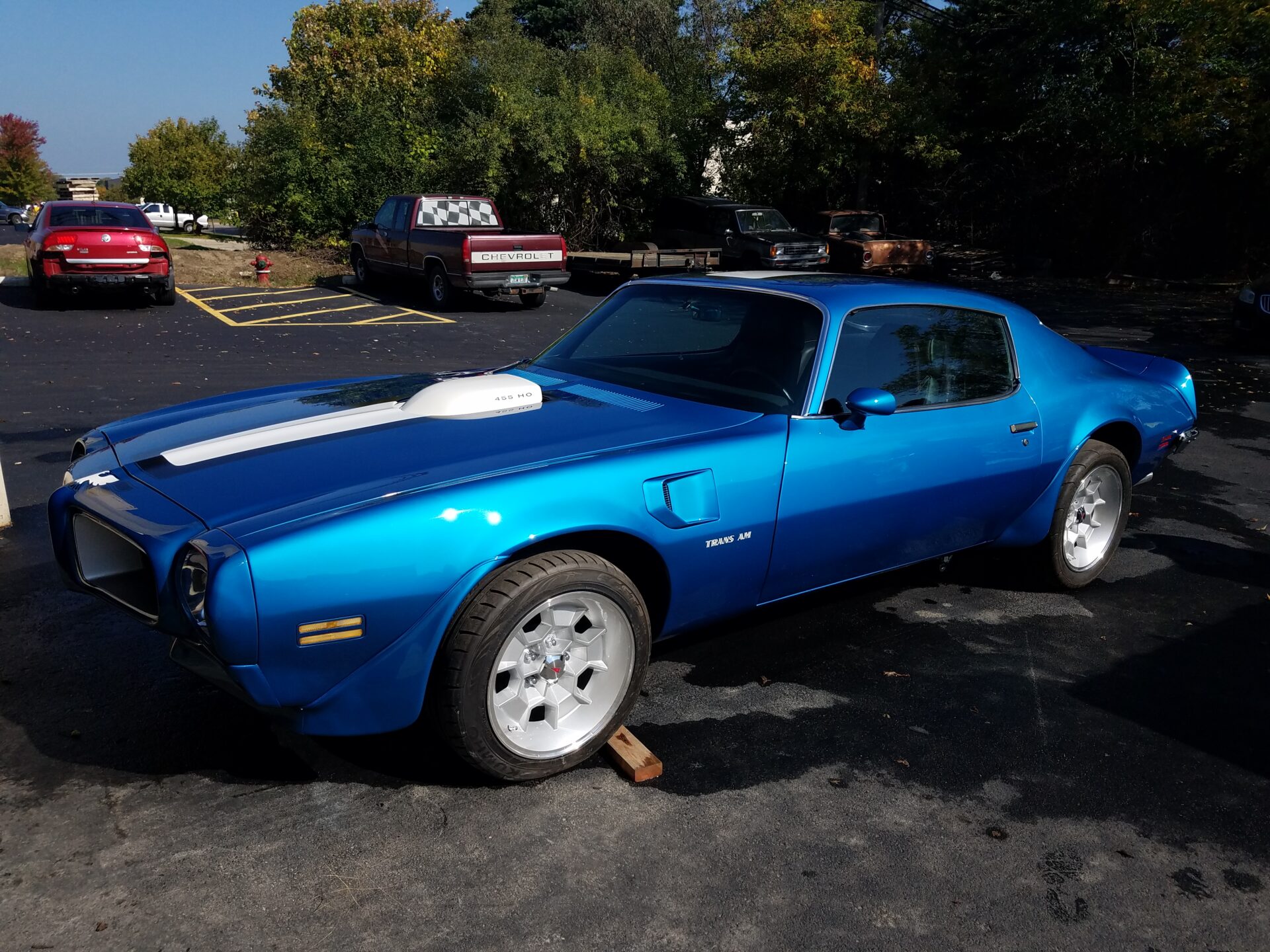 A fully completed 1971 Pontiac Trans Am