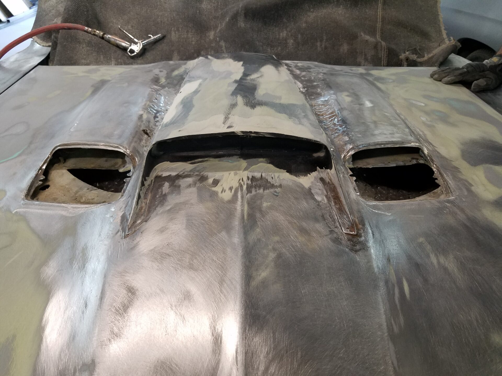 Damages on the 1968 Pontiac Firebird